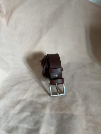 Ceinture marron foncé – Largeur 40 mm