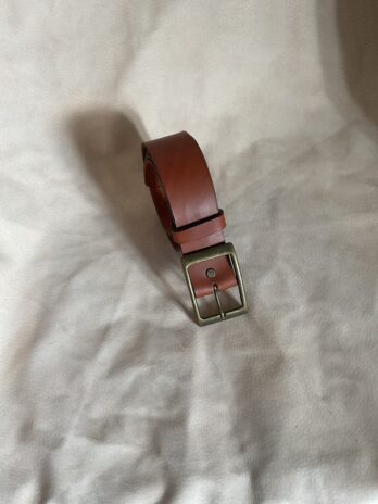 Ceinture marron clair – Largeur 40 mm