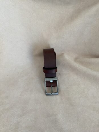 Ceinture marron foncé – Largeur 35 mm
