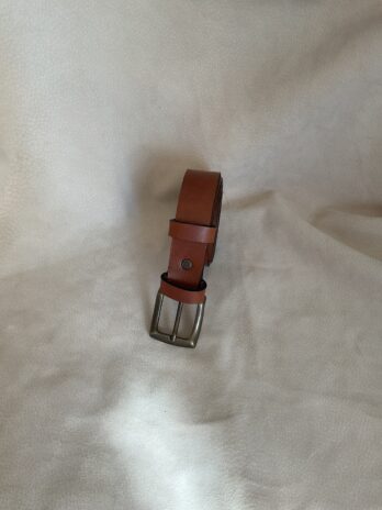Ceinture marron clair – Largeur 30 mm