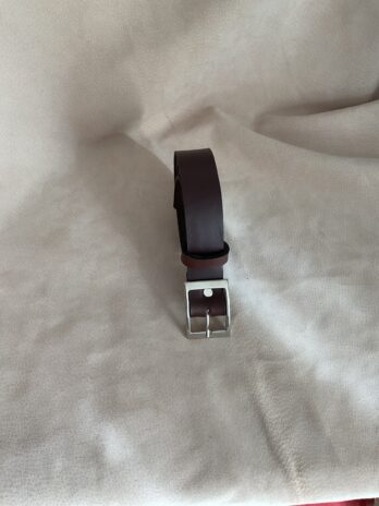 Ceinture marron foncé – Largeur 30 mm