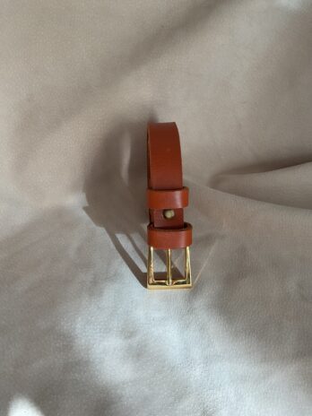 Ceinture camel – Largeur 25 mm