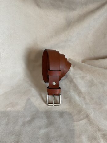 Ceinture marron clair – Largeur 30 mm