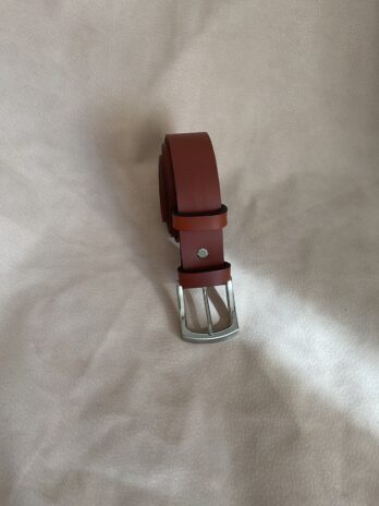 Ceinture marron clair – Largeur 35 mm